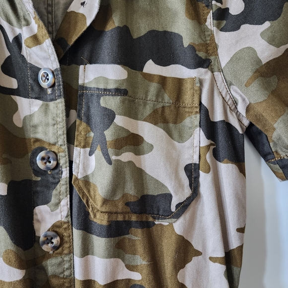 Madewell Wide Leg Jumpsuit in Cottontail Camo Size 6 - Picture 5 of 14